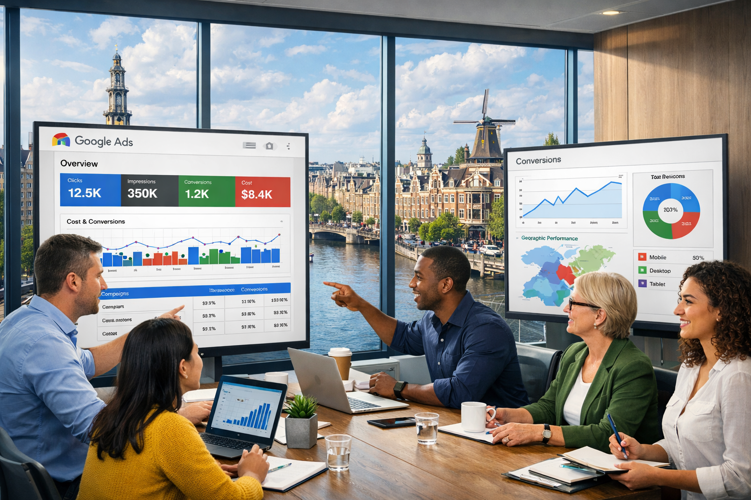 Google Ads Bureau in Amsterdam als professioneel marketingbureau voor online advertentiebeheer