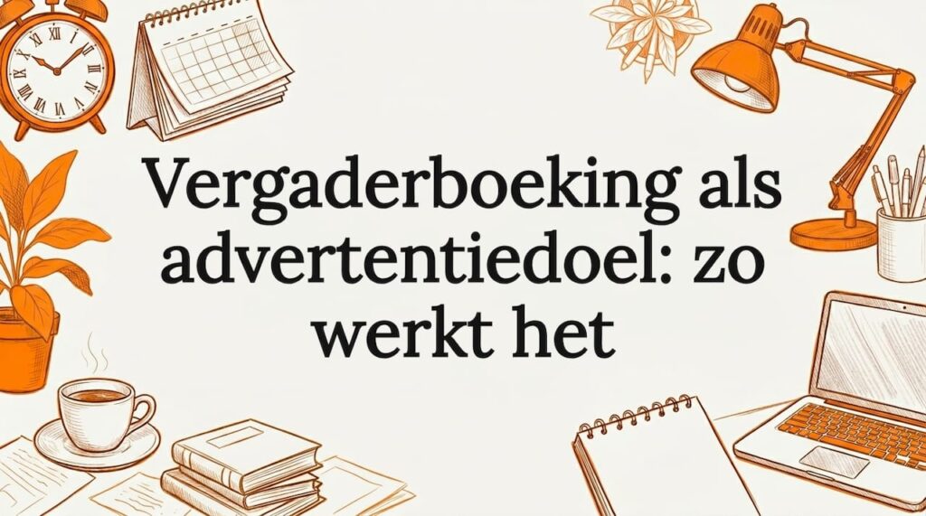 Sfeervolle, met de hand getekende illustratie voor een titelkaart