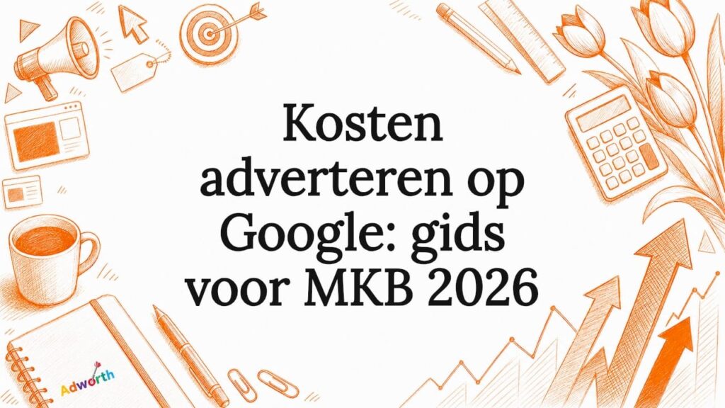Sfeervolle, met de hand getekende illustratie voor een titelkaart