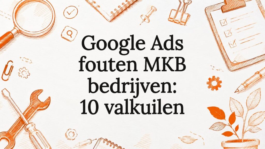 Sfeervolle geïllustreerde lijst voor een titelkaart