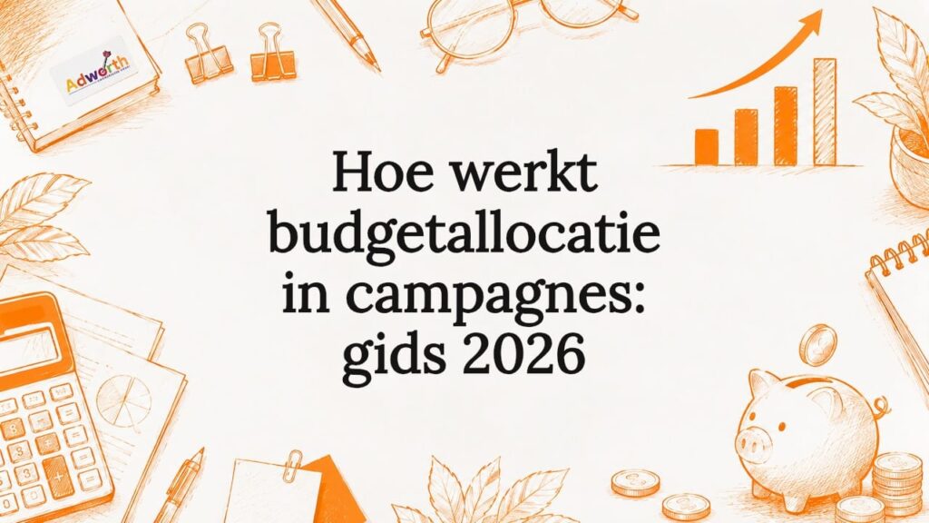 Sfeervolle illustratie die mooi om de titel heen is vormgegeven