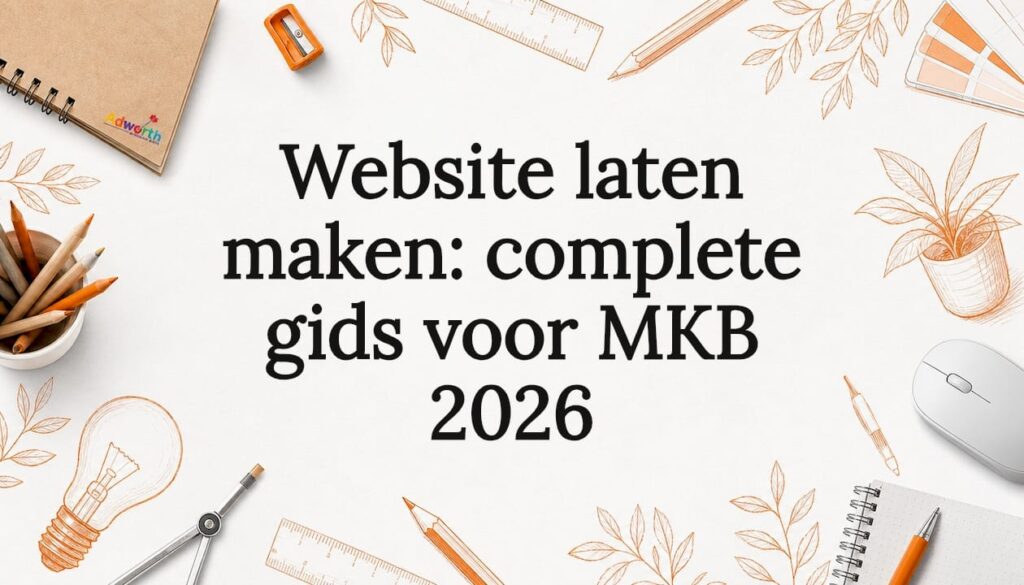 Sfeervolle illustratie voor de titelkaart van de websitegids
