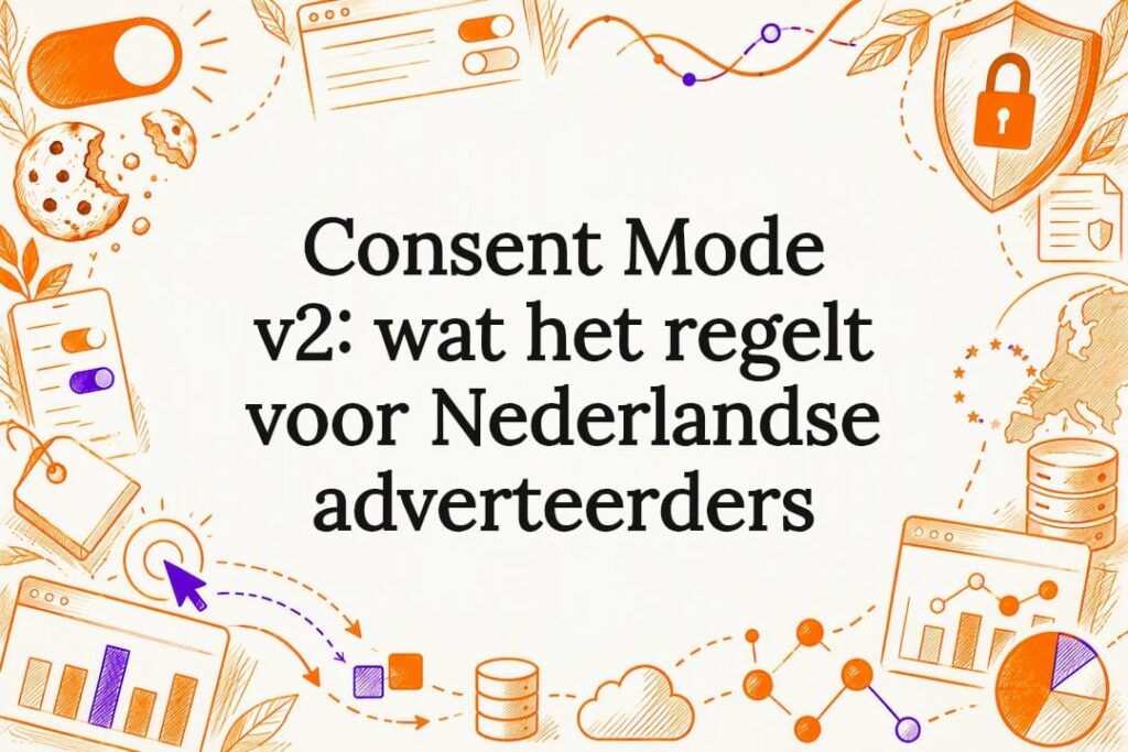Decoratieve illustratie voor het titelkaartje van de toestemmingsmodus