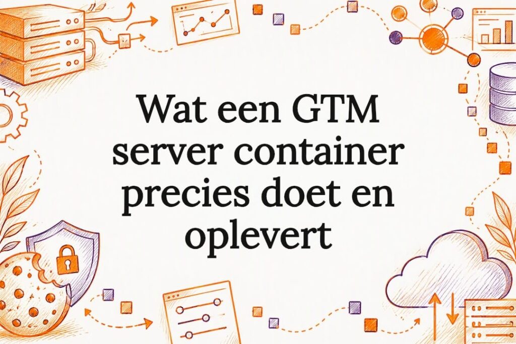 Titelkaart over de werking van GTM-servercontainers