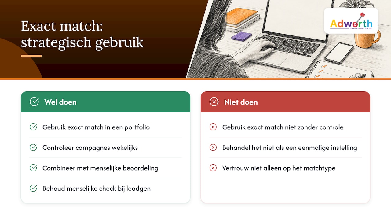 Strategisch vooruitblikken op matchtypes — overview diagram